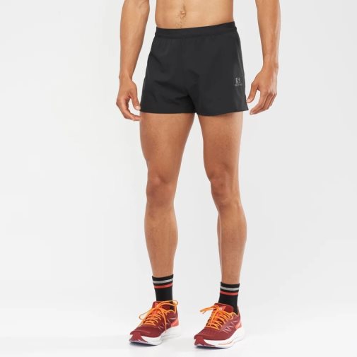 Bermudas Salomon Cross 3'' Hombre Negros | MX JUQI419